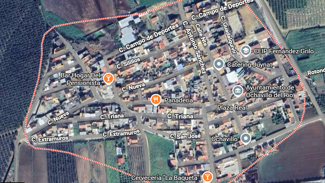 Mapa Ochavillo Google Maps